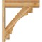 Ekena Millwork Merced Block Rough Sawn Outlooker, Western Red Cedar, 8"W x 32"D x 36"H OUT08X32X36MRC05RWR - alternate 4